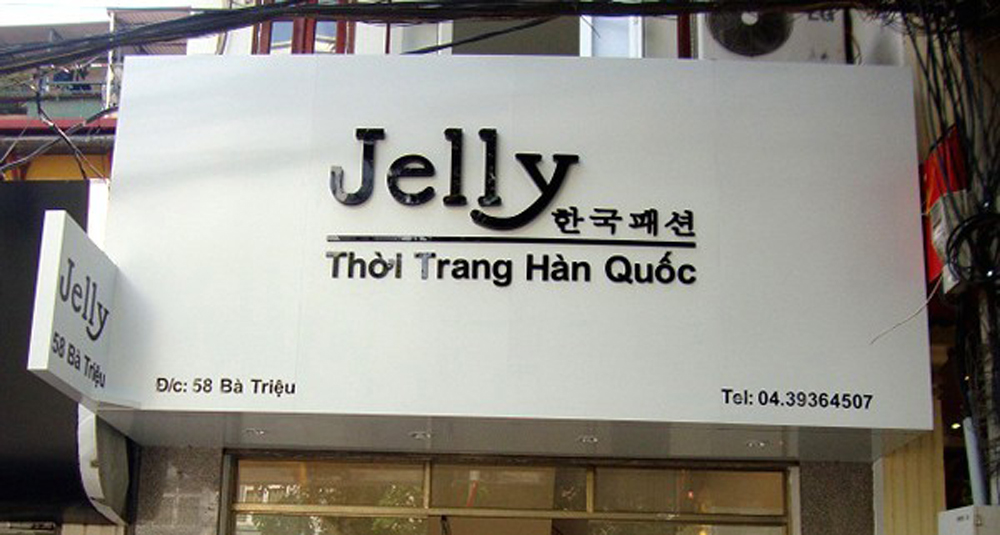 Thi công bảng hiệu alu chữ nổi giá rẻ chất lượng cao 